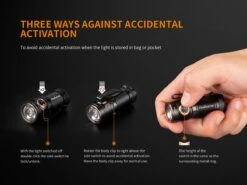 Fenix E18R XP-L Hi Led Flashlight Black 750 Lumen 21 Fenix E18R XP-L Hi Led Flashlight Black 750 Lumen -Outdoor Camping Store Fenix E18R EDC Flashlight lock out