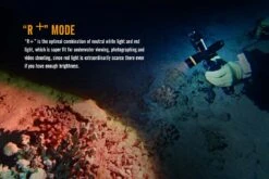 Fenix SD11 XM-L2 U2 Diving Photographic Light -Outdoor Camping Store Fenix SD11 Diving Flashlight red plus mode