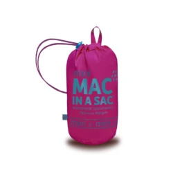 Mac In A Sac Mini Origin Unisex Waterproof Packable Jacket -Outdoor Camping Store Fuchsia 3 Copy