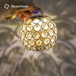 Thous Winds Goal Zero LED Light Crystal Ball Lampshade -Outdoor Camping Store GZ30 03
