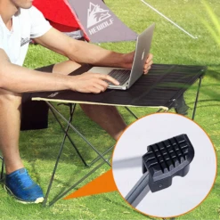 Hewolf Ultralight Foldable Table Black -Outdoor Camping Store HW 1678 04