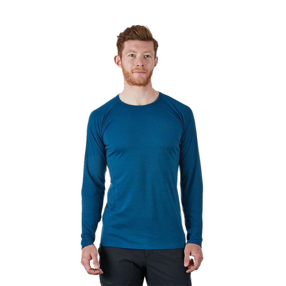 Rab Forge Long Sleeve Tee - Ink 2 Rab Forge Long Sleeve Tee - Ink - Image 2