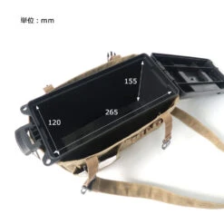 Post General Waxed Canvas Ammo Tool Box 16 Post General Waxed Canvas Ammo Tool Box -Outdoor Camping Store Innerdimension