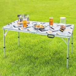KZM Connect Wide 2 Folding Table -Outdoor Camping Store K20T3U001 6 600x600 e633cdca e23c 4980 a395 21fe067b6180