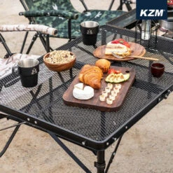 KZM Union Iron Mesh 2 Folding Table -Outdoor Camping Store K20T3U003 3