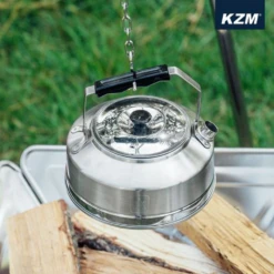 KZM Stainless Steel Kettle 0.8L -Outdoor Camping Store K21T3K08 04