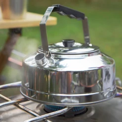KZM Stainless Steel Kettle 0.8L -Outdoor Camping Store K21T3K08 07