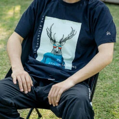 KZM Art Painting T-shirt - L -Outdoor Camping Store K21T3Z08L 10