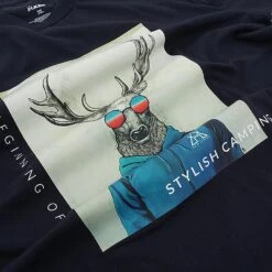 KZM Art Painting T-shirt - XL -Outdoor Camping Store K21T3Z08L 5 38a43d12 fb3d 48be 9706 e51da7cc444c