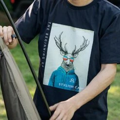 KZM Art Painting T-shirt - XL -Outdoor Camping Store K21T3Z08L 9 1a0c1036 a46f 4d0d 95ed 7aa9e60c277b