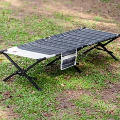 KZM Wide Black Cot -Outdoor Camping Store K8T3C005 6 600x600 68a9d819 9506 4e10 8e4e 5272dea2d502