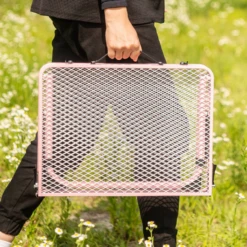 KZM Iron Mesh Slim Mini Table - Black -Outdoor Camping Store K8T3U011 5 600x600 453cf4dc 26b9 4c10 b6d2 f0de44c721a8