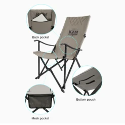 KZM Signature Relax Chair 18 KZM Signature Relax Chair -Outdoor Camping Store K9T3C004GR 4 dffe4a75 4760 47e9 8801 15c5f265d895