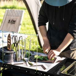 KZM Iron Mesh Cabinet Kitchen Table II -Outdoor Camping Store K9T3U004 6 600x600 e22bfb08 1652 4a6a a2c2 f0fc42dc441f