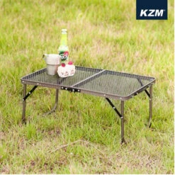 KZM Iron Mesh Picnic Table -Outdoor Camping Store K9T3U013 2
