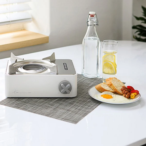 Kovea X On Mini Gas Stove White 4 Kovea X On Mini Gas Stove White - Image 4
