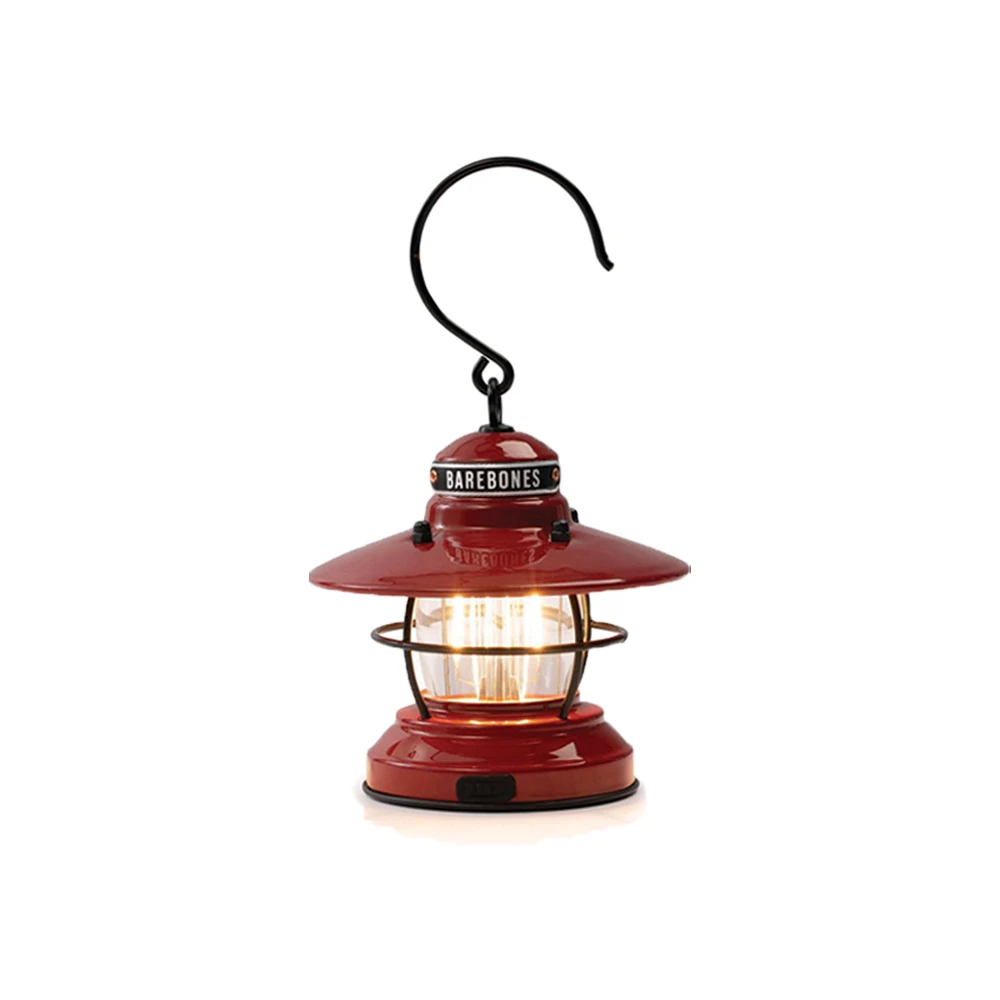 Barebones Edison Mini Lantern Red - (3-Pack) 2 Barebones Edison Mini Lantern Red - (3-Pack) - Image 2