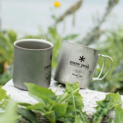 Snow Peak Titanium Double Wall Cup 450ml 7 Snow Peak Titanium Double Wall Cup 450ml -Outdoor Camping Store LP 450