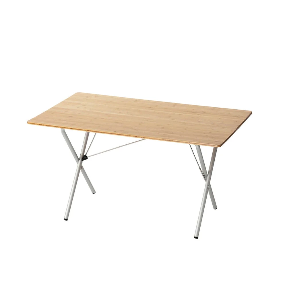 Snow Peak Single Action Table Long, Bamboo Top 1 Snow Peak Single Action Table Long, Bamboo Top
