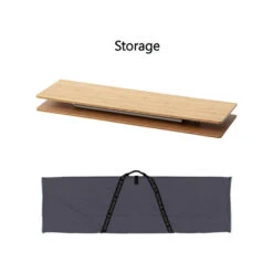Snow Peak Single Action Table Long, Bamboo Top 9 Snow Peak Single Action Table Long, Bamboo Top -Outdoor Camping Store LV 015TR 03