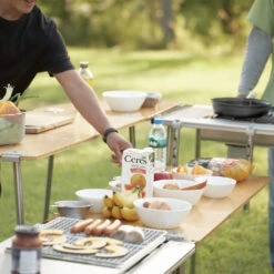 Snow Peak IGT Multi Function Table Bamboo Top -Outdoor Camping Store Lifestylephoto