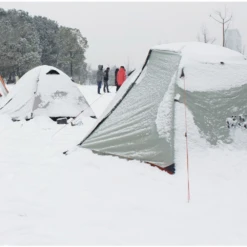 Hewolf 2 Person Double Layer Aluminum Pole Tent -Outdoor Camping Store MON 1595 GRN 3