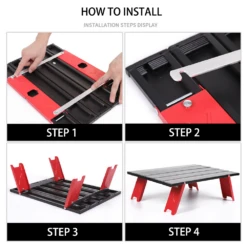 Camp Leader Foldable Low Camping Coffee Table -Outdoor Camping Store MON41 4 edited