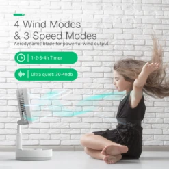 P10 Folding Retractable Camping Fan - White -Outdoor Camping Store P10 9 600x600 66b0e345 c0cb 45f2 a84e 3ea539d6b509