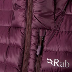 Rab Microlight Jacket Women's - Eggplant -Outdoor Camping Store QDA 95 EG 5