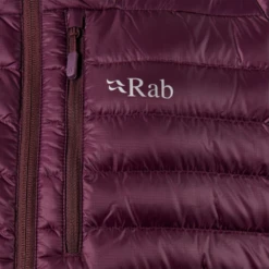 Rab Microlight Jacket Women's - Eggplant -Outdoor Camping Store QDA 95 EG 6