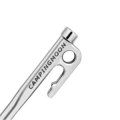 Campingmoon 8 Pieces Tent Pegs Silver - 20CM -Outdoor Camping Store R20 8 3