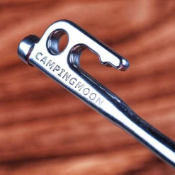Campingmoon Stainless Steel Tent Pegs Silver 23 Campingmoon Stainless Steel Tent Pegs Silver -Outdoor Camping Store R26 8 7