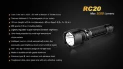 Fenix RC20 XM-L2 U2 Rechargable LED -Outdoor Camping Store RC20 15 50886.1443026306.1280.1280 07283.1495815302