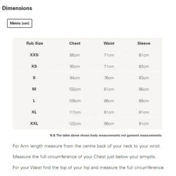 Rab Nexus Jacket - Black -Outdoor Camping Store Rab Measurement Jackets Men 600x600 1