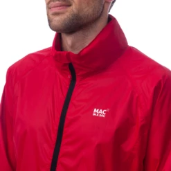 Mac In A Sac Origin Unisex Waterproof 7000mm Packable Jacket -Outdoor Camping Store Red 8