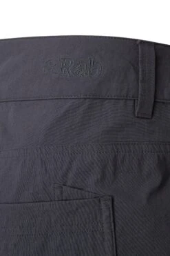 Rab Stryker Pants Mens - Ebony -Outdoor Camping Store Stryker Pants Ebony QFU 38 EB Detail2 scaled