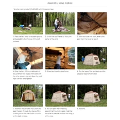 DoD Ouchi Tent -Outdoor Camping Store T4 825 BL 15