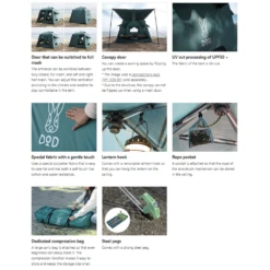 DoD Ouchi Tent -Outdoor Camping Store T4 825 BL 4