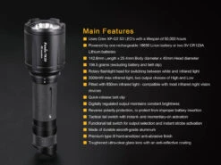 Fenix TK25 LED Flashlight IR Version BLACK 10 Fenix TK25 LED Flashlight IR Version BLACK -Outdoor Camping Store TK25IR 15 E 48009.1491574554