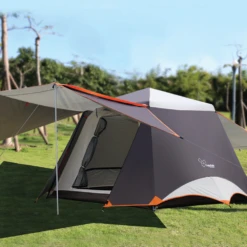 Vidalido Large Instant Cabin Tent Plus - White Coffee -Outdoor Camping Store TT 091