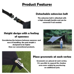 DoD Itsuka No Tarp -Outdoor Camping Store TT5 631 BK 7 1936d04f 3b6b 4d52 99b2 86bef2e924c2