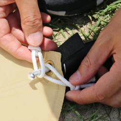 DoD Okura Tarp - Black -Outdoor Camping Store TT8 583 BK 11