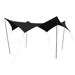 DoD Okura Tarp - Black -Outdoor Camping Store TT8 583 BK 16 1a881e4e ab7b 4ee8 b9b8 3d10f081ad27