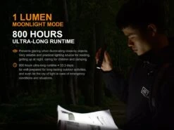 Fenix UC35 V2.0 XP-L HI V3 USB Rechargeable LED Flashlight -Outdoor Camping Store UC35 V2 flashlight Moonlight