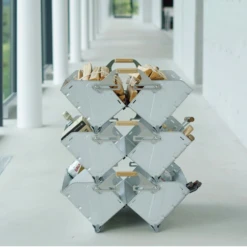 Snow Peak Stacking Shelf Container -Outdoor Camping Store UG 055G 06