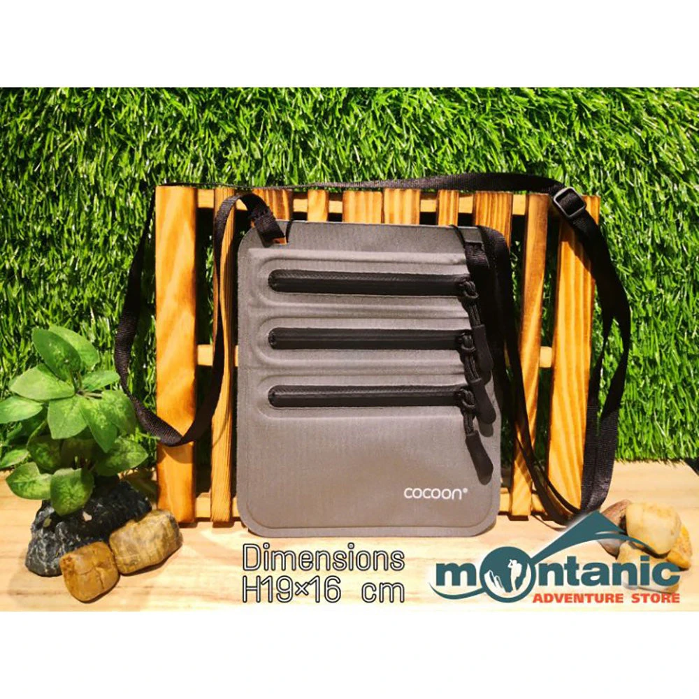 Cocoon Secret Neck Wallet- Grey 2 Cocoon Secret Neck Wallet- Grey - Image 2