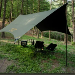 KZM Wild Field Hexa Tarp -Outdoor Camping Store lifestyle 1