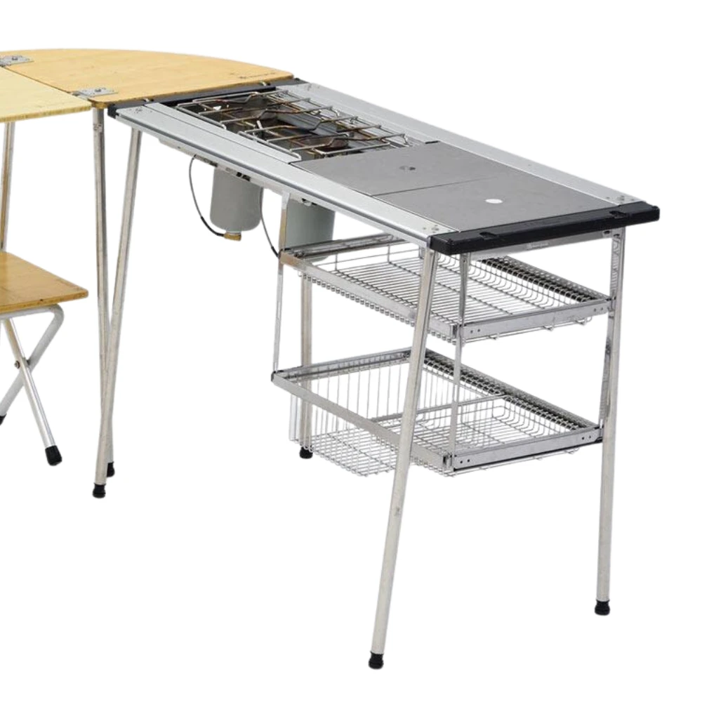 Snow Peak Hanging Rack Frame 2 Stages Set 3 Snow Peak Hanging Rack Frame 2 Stages Set - Image 3