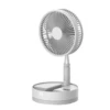 P10 Folding Retractable Camping Fan - White