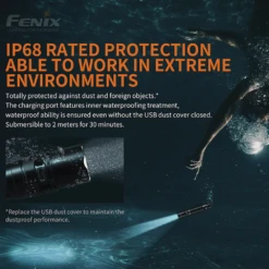 [Special Bundle 2 For 1] Fenix PD36R Rechargeable Flashlight + (Free) E01 V2.0 -Outdoor Camping Store pd36r e01 v2.0 06 1